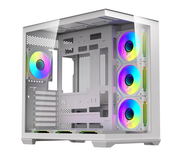 DarkFlash C280 White + 7 Fans - 1526239 - zdjęcie